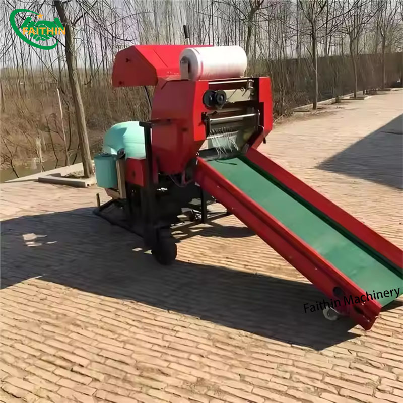 Automatic Alfalfa Grass Corn Silage Bale Machine Wheat Rice Straw Bundling Machine Hay Baler For Sale