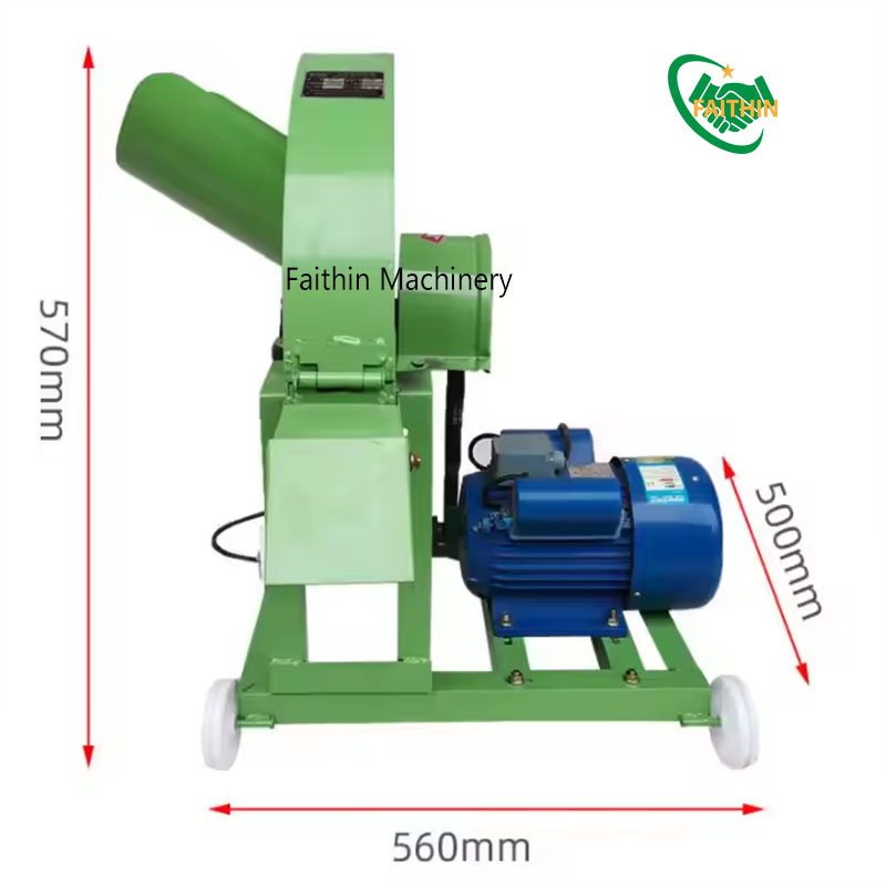 Farm Multifunctional Banana Tree Cutter Machine For Animals Feed Stock Raising Best Price Mini Feed Grinder