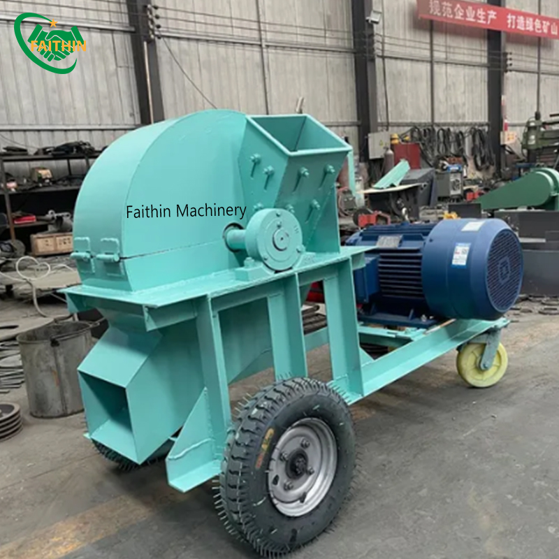 Garden Wood Sawdust Crusher Wood Chipper Shredder Grinder Wood Grinding Machine
