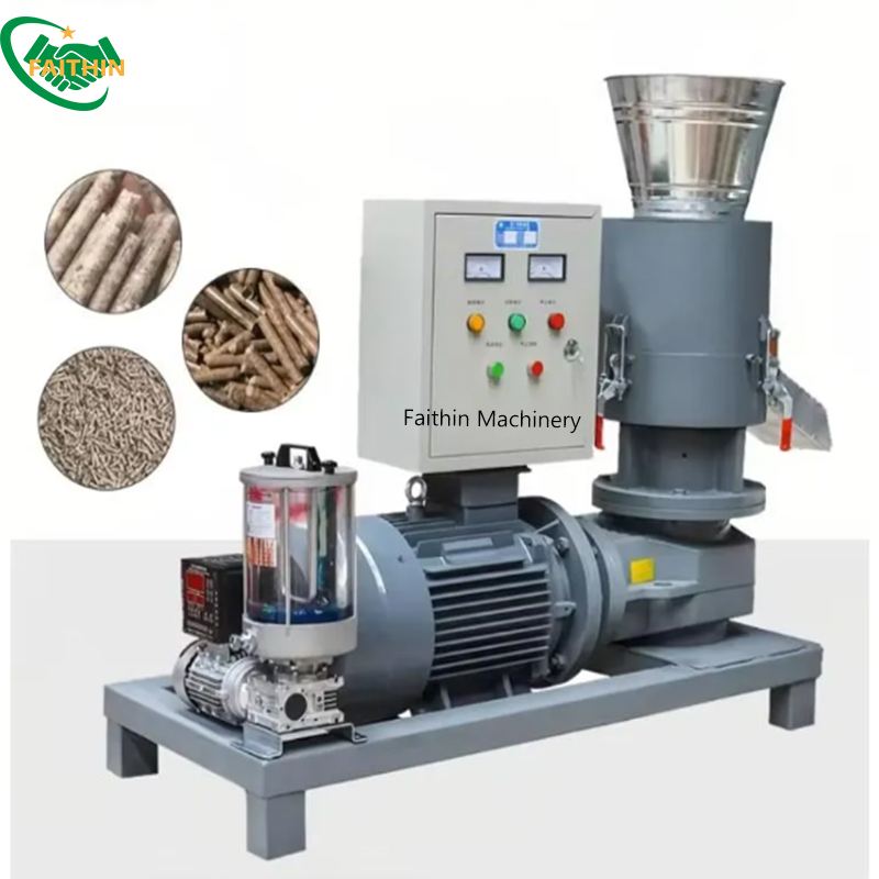 New Arrival Mobile Wood Pelletizer Biomass Pellet Making Machine Diesel Wood Pellets Machine