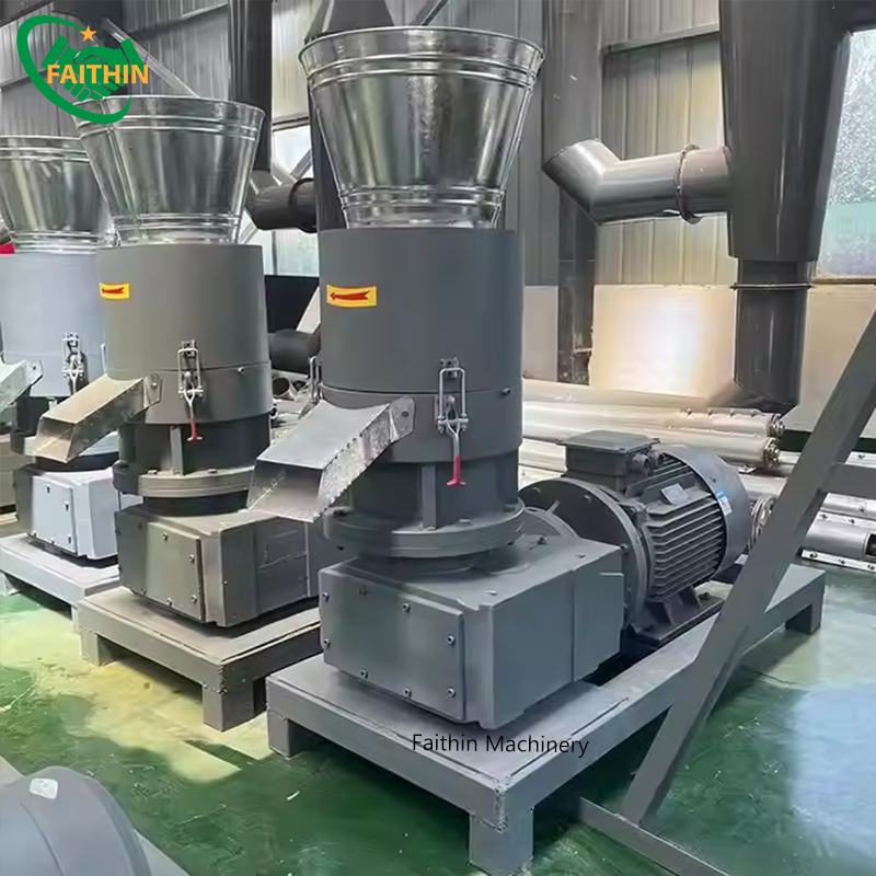 Sawdust Pressing Biomass Pellet Making Machine Wood Pelletizer 300kg Wood Pelleting Machine For Farm Use