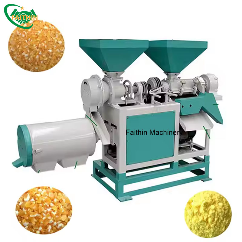 High Output Maize Mill Machines Maize Grits Grinding Corn Flour Milling Making Machines Corn Grits Making Machine