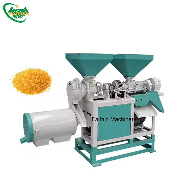 Hot Sale Maize Mill Cornmeal Germ Remove Corn Grind Milling Machine Corn Grits Making Machine 