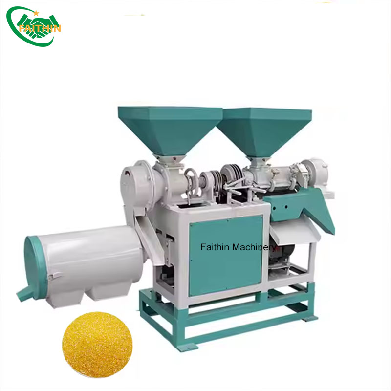 Corn Grits Grind Machine Small Maize Milling Corn Grits Peeling Making Machine Corn Grits Making Machine 
