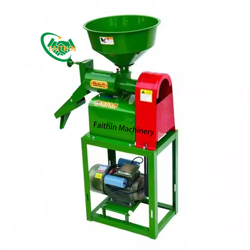 High Quality Electric Maize Bean Skin Peeler Sheller Mini Rice Mill Machine