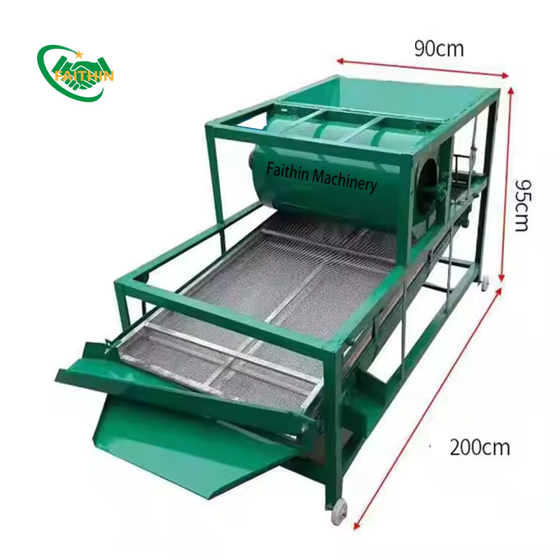 Grain Rice Cleaner Machine Beans Screening Machine Grain Sorting Machine Electric Screen Machine 