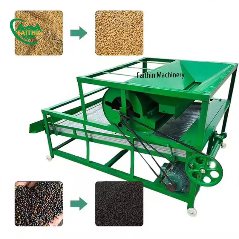 Grains Screening Machine Sesame Seed Sieving Machine Electric Screen Machine