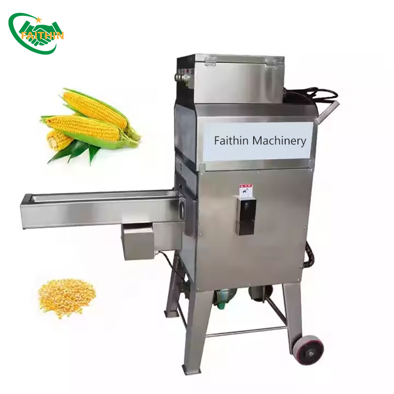 Factory Supply Fresh Corn Threshing Machine Maize Thresher Corn Peeler Fresh Corn Thresher Machine 
