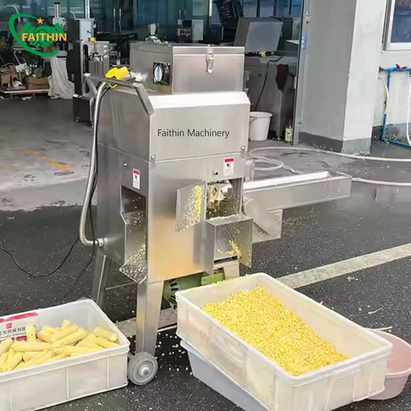 Maize Peeler Corn Thresher Machine Thresher Corn Peeler Sweet Corn Thresher Machine