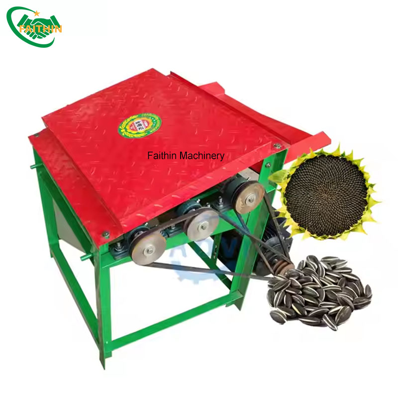 New Design Sunflower Seed Thresher Sunflower Seed Sheller Peeling Machine Sunflower Threshing Machine