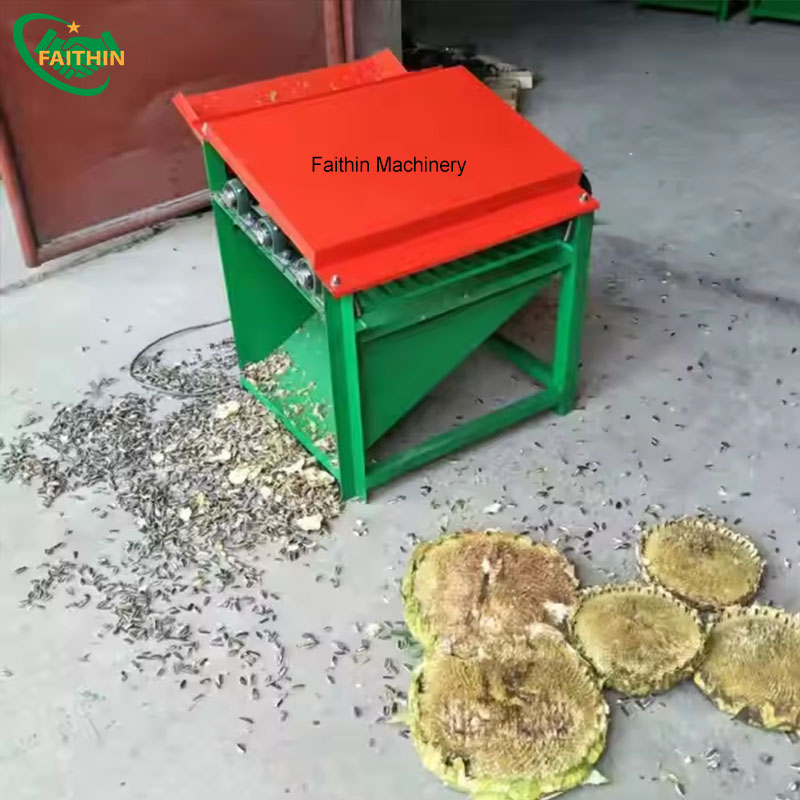 Hot Sale Sunflower Seed Shell Removing Thresher Peeler Machine Sunflower Threshing Machine