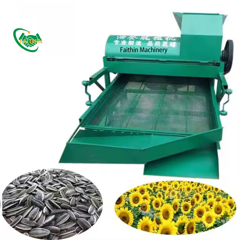 Automatic Cracker Sheller Pine Nut Walnut Shelling Machine Almond Cracking Machine Sunflower Thresher