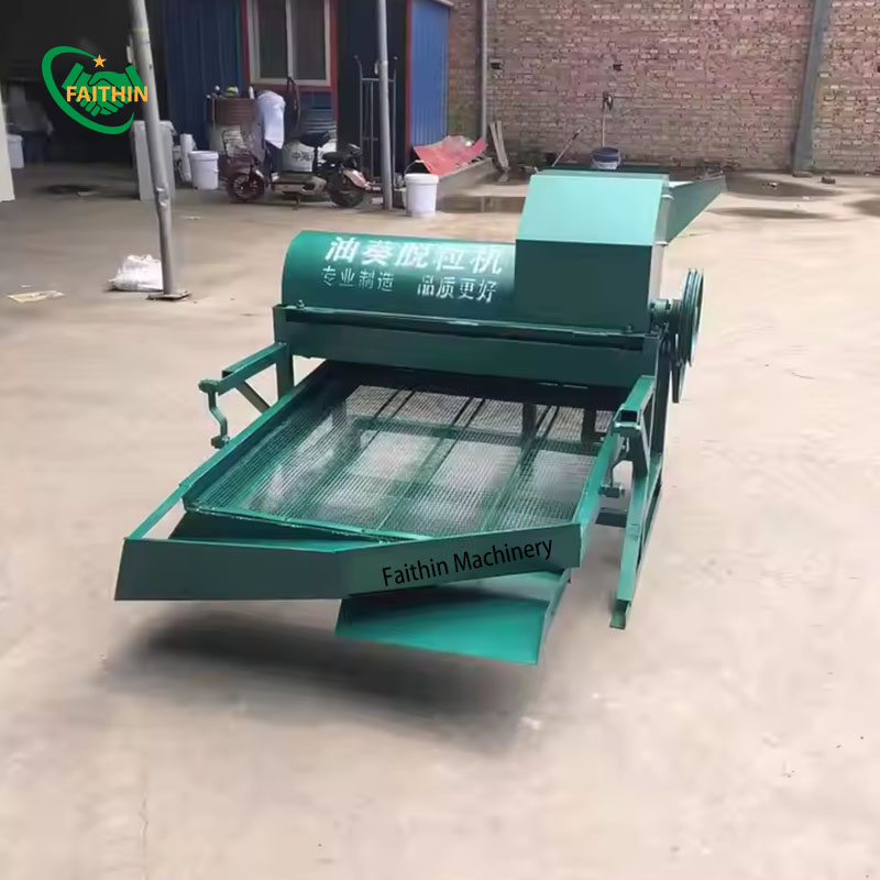 Sunflower Seed Thresher Picker Machine Sunflower Seed Dehulling Machine Sunflower Thresher