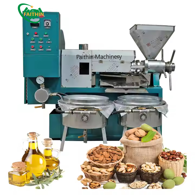 Good Performance Spiral Oil Press Automatic Coconut Oil Machine Automatic Sunflower Electric Press Machine