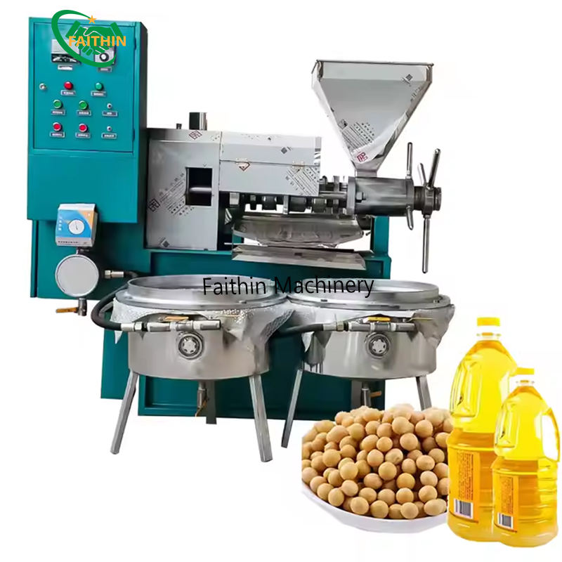 Compact Olive Oil Press Machine Commercial Use Screw Peanut Oil Press Machine