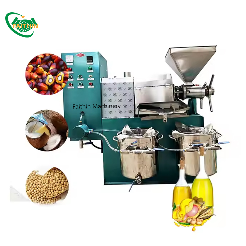Commercial Use Hydraulic Olive Coconut Screw Multi Palm Nut Squeeze Oil Pressing Machine