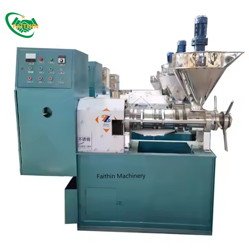 Electric Automatic Screw Cold Oil Pressers Stainless Steel Peanut Sesame Soybean Cotton Sunflower Seeds Oil Press Making Machine