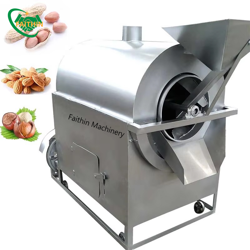 Industrial Coffee Bean Peanut Walnut Roster Roasting Machine Cashew Nut Roasting Machine