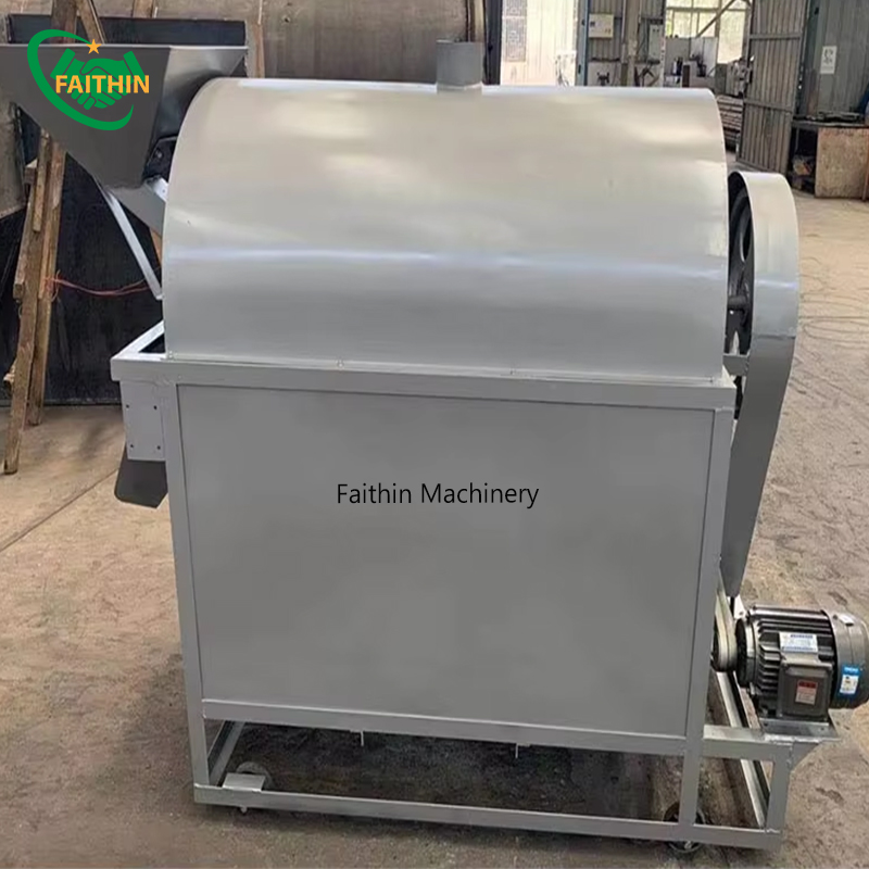 Almond Grain Melon Chestnut Coffee And Small Nuts Sunflower Seeds Electricity Heating Peanut Roasting Machine
