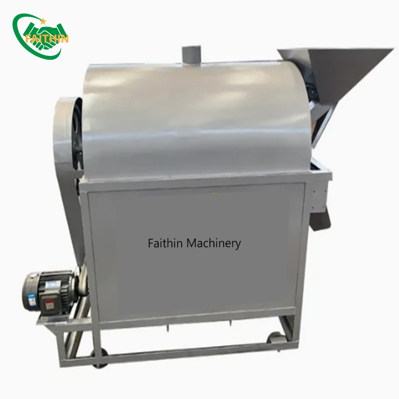 Low Energy Peanut Peanut Baking Machine Frying Pan Machine Sunflower Seed Roasting Machine 