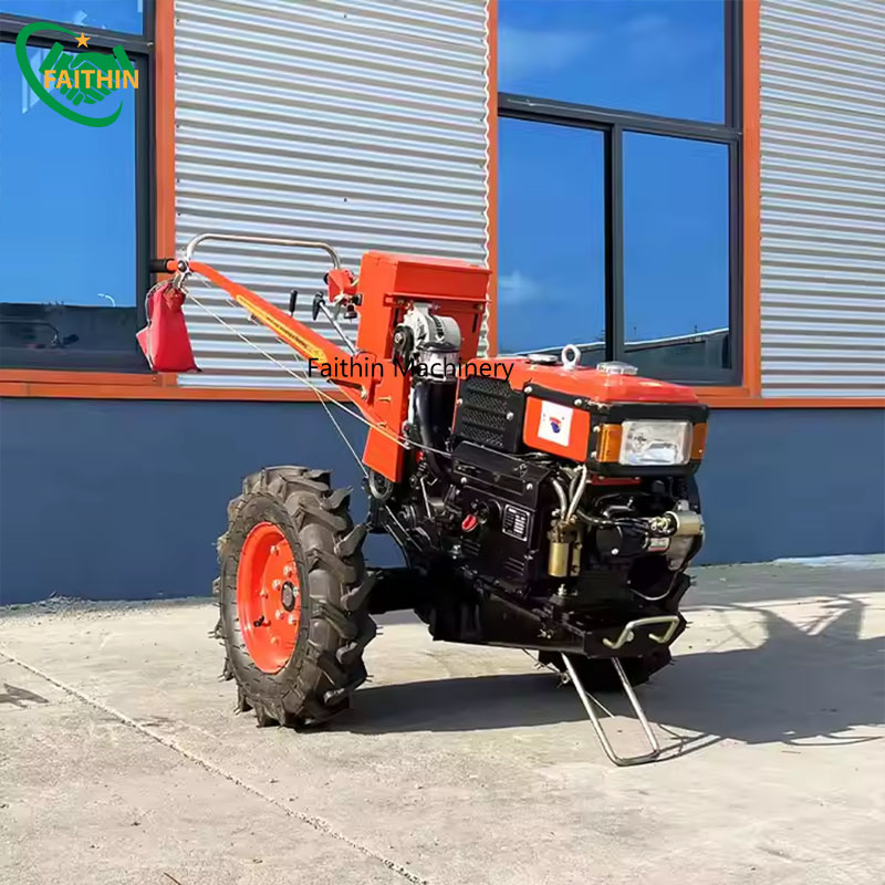 Agriculture Garden Diesel Engine 12hp 15hp 20hp Mini Walking Hand Tractor