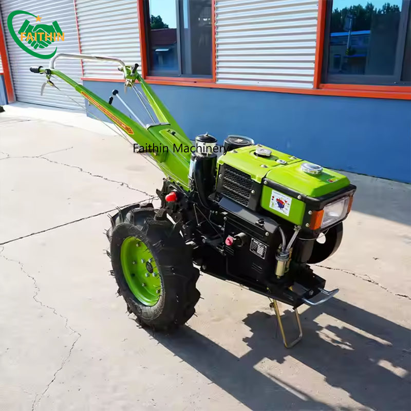 Farm Mini Diesel Power Tiller Two Wheel Mini Walking Hand Tractor Prices For Sale Product