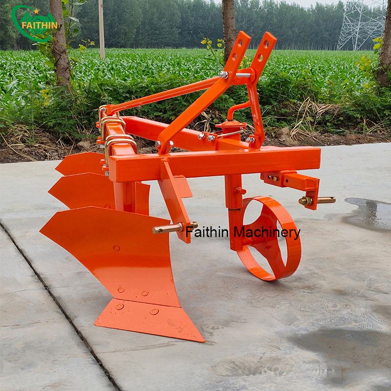 Professional Sales 4 Wheel Tractor Mounted Mini Furrow Plough Moldboard Plow For Sale
