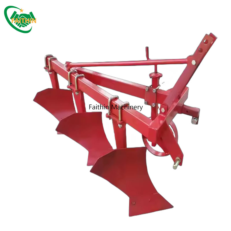 Tractor Mounted 35-40Hp Furrow Plough Agriculture Machinery Three Point Mounted Furrow Plow For Tractor