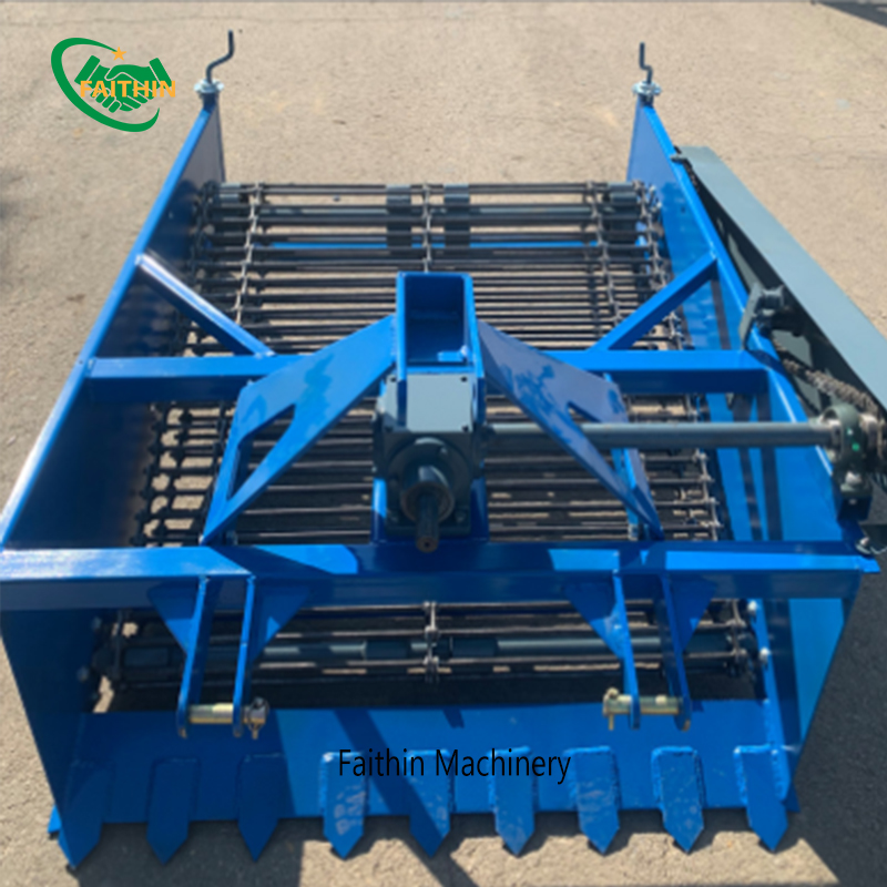 Tractor Driven Potato Harvester Vibrating Potato Garlic Onion Harvester Machine 