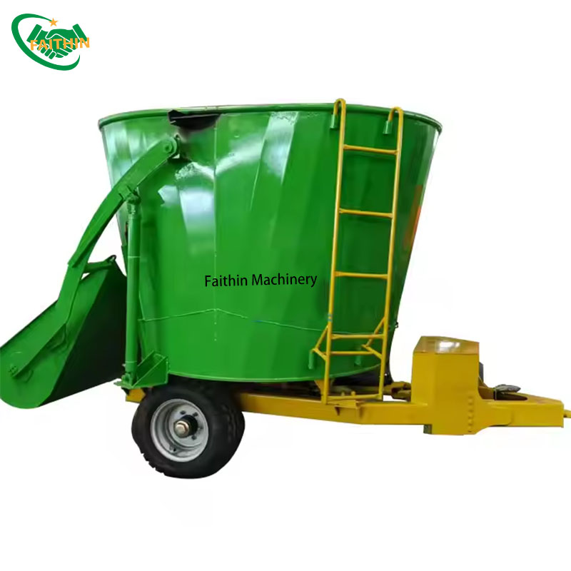 High Quality TMR Mixing Machine Animal Poultry Feed Mill Mixer Animal Feed Blender Feed Mixer
